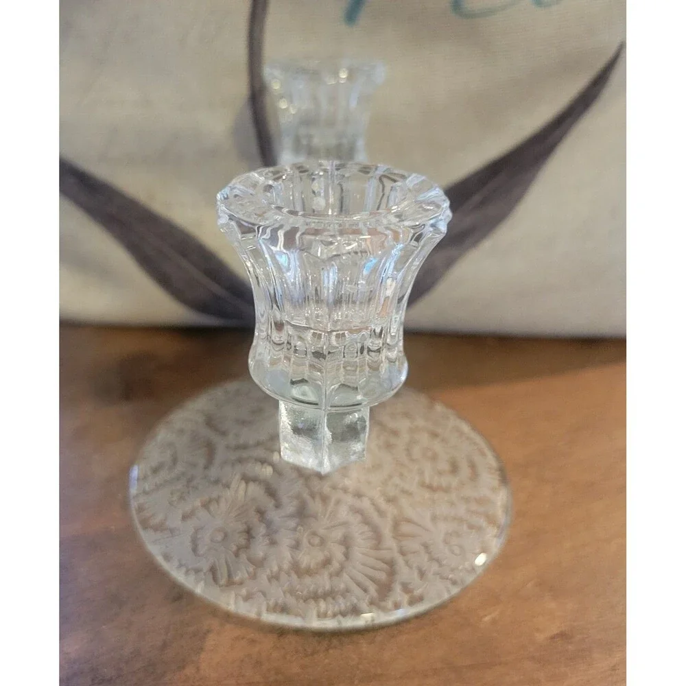 Frost by Paden City - Double Light Candlestick -- 1930's